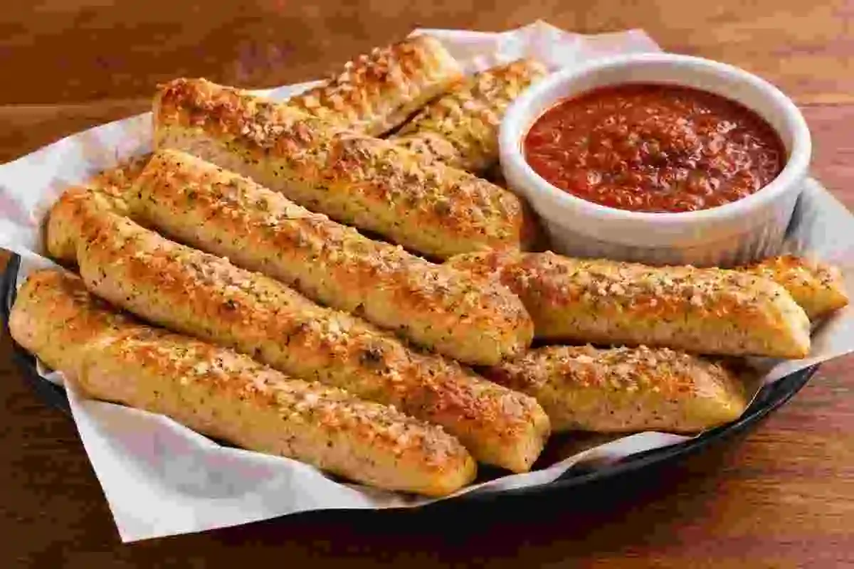 12 Signature Garlic Breadsticks with Large Dipping Sauce