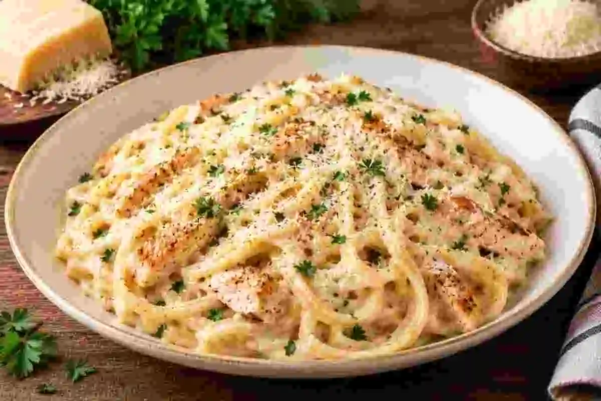 Chicken Fettuccine Alfredo