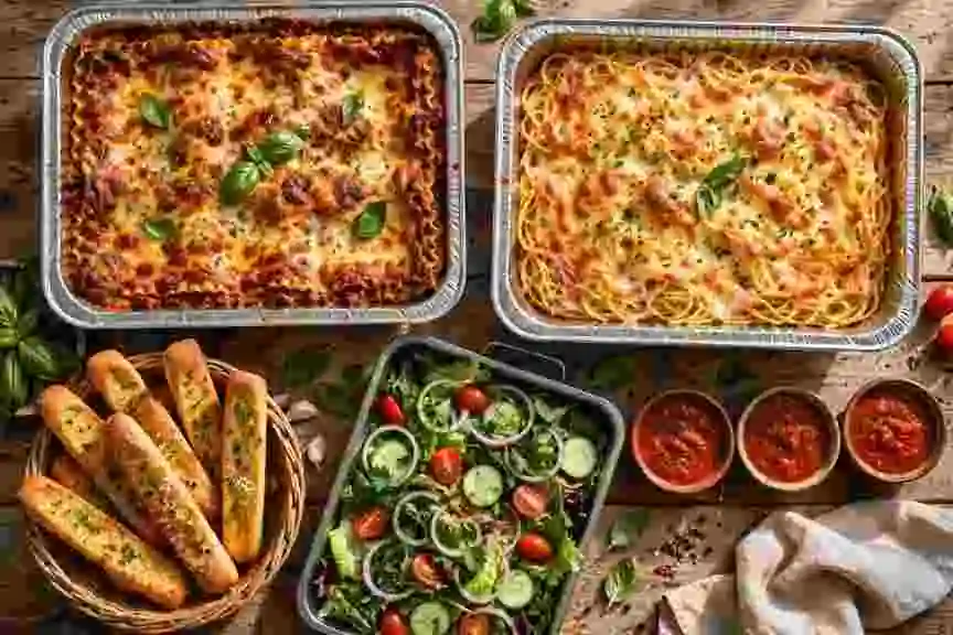 Fazoli's catering menu