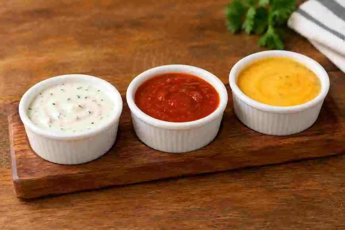 Flight of 3 Small Dipping Sauces