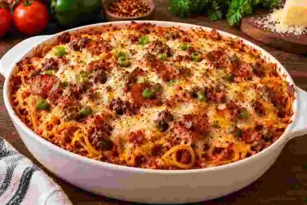 Fazoli’s Loaded Baked Spaghetti