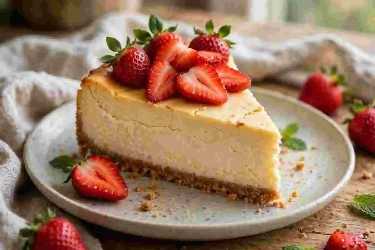 New York Style with Strawberries