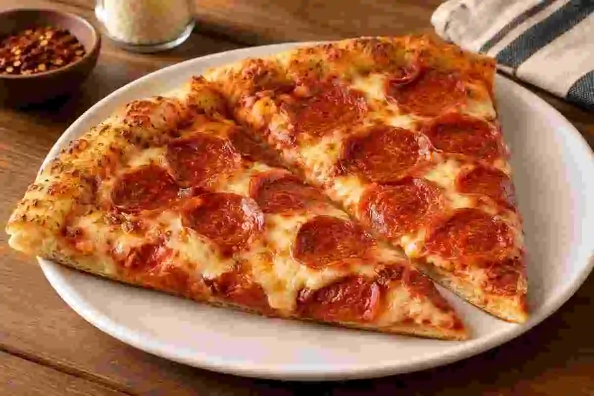 Fazoli's Pepperoni Pizza Double Slice