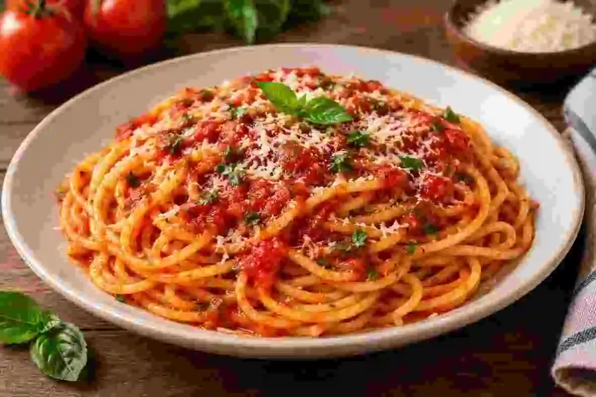 Fazoli's Spaghetti with Marinara